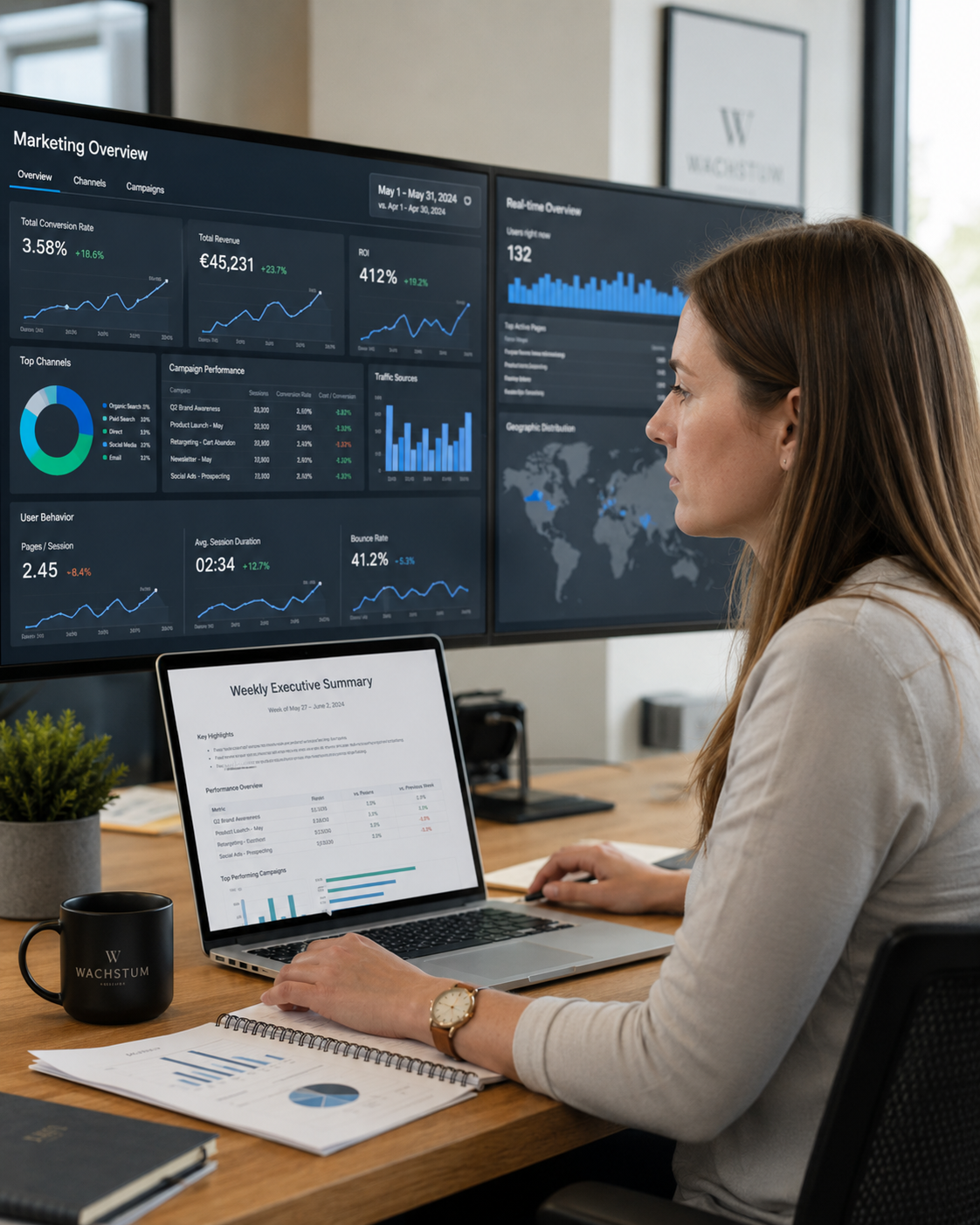 Der Analyst, automatisches Reporting